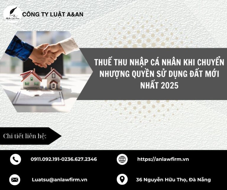 thuế thu nhập cá nhân khi chuyển nhượng quyền sử dụng đất